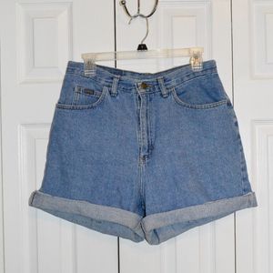 High waisted, vintage mom shorts.